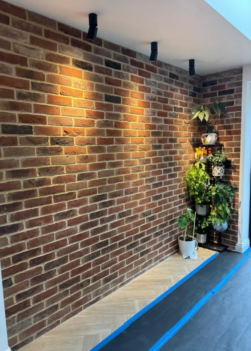 M&V Brickwork Ltd - Extension and Inside Facing Brickwork (1)